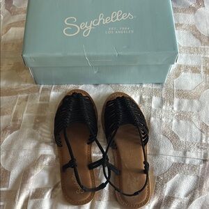 Seychelles Black Women's Sandals
